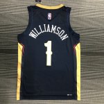 NBA 1 Williamson Pelicans 75th anniversary Maillot Marine